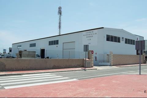 Valenciaport's new waste transfer centre sorts all waste from port-based companies. Credit: Valenciaport
